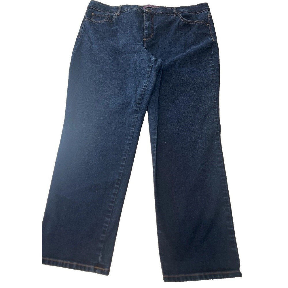 Gloria Vanderbilt Amanda Women's Blue Jeans 20W Average